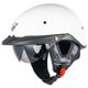 thumbnail image 2 of Casco VCOROS VHF04 Medio Retro Aprobado por DOT con Visera, 2 of 9