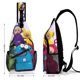 thumbnail image 2 of Teletubbies Riñonera Bandolera con Estampado Integral para Hombres y Mujeres, Bolso Cruzado Gráfico de Tendencia, Mochila de Hombro Streetwear para Ciclismo y Deportes, Riñonera Versátil Casual, 2 of 6