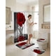 thumbnail image 3 of Juego De Baño 4 Piezas Cortina Mas alfombras Y Funda De Inodoro, 3 of 6