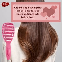 Cepillo Moldeador Y Definidor Maya De Silicón Resistente Dompel