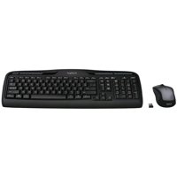 Combo De Teclado Y Ratón Logitech Mk335 Inalámbrico Negro/Plateado