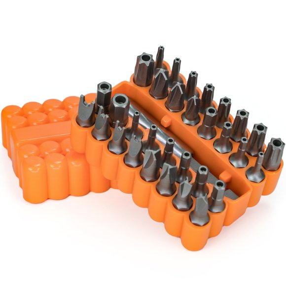 Juego de brocas de seguridad American Mutt Tools, 33 piezas, destornilladores Torx