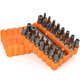 thumbnail image 1 of Juego de brocas de seguridad American Mutt Tools, 33 piezas, destornilladores Torx, 1 of 7