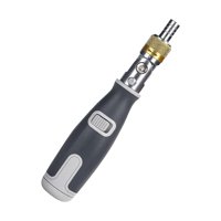 Ioensy - Destornillador De Carraca Ángulo Giratorio Ajustable Para Electrodomésticos Hogar Cocina Gris