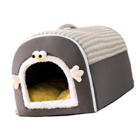 Magideal - Cats De Gato Mascota Casa De Nido Suave Y Cálido Cueva De Cachorros All Seasons Cat Cat Cent Dog Tent Shelter Para Cachorro Pequeño Y Medio De Tamaño S