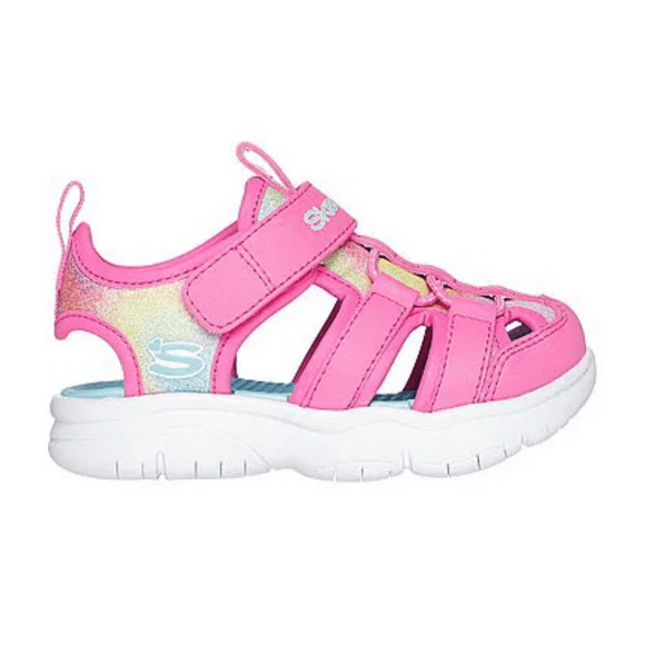 SANDALIAS SKECHERS FLEX SPLASH BEBE 303276N-HPMT - Talla 23