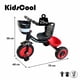 thumbnail image 5 of Triciclo Infantil con Canasto Frontal y Trasero Kidscool Rojo - Triciclo Pedales Estructura Metálica, 5 of 5