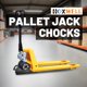 thumbnail image 3 of Cuchillas de goma para ruedas Pallet Jack HOXWELL Heavy Duty, paquete de 2, 3 of 8