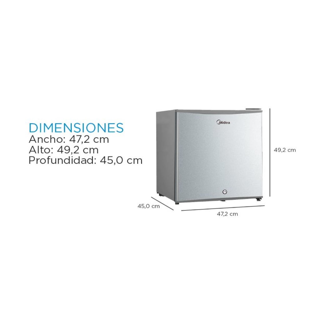 Midea MDRD86FGE50 Light Silver, foto 2