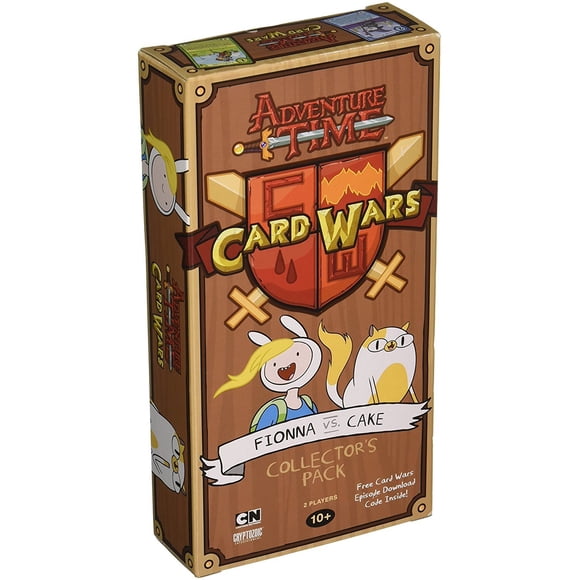 Juego de Cartas Cryptozoic Adventure Time Card Wars Fionna vs Cake