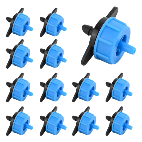 Genérica - Pack 100 Goteros Autocompensado Azul De 8 Litros Hora