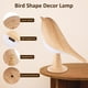 thumbnail image 5 of Lámpara de noche pequeña, lámpara de mesa LED con forma de pájaro con atenuador táctil, creativa lámpara de mesita de noche con 3 niveles de brillo y carga USB, lámpara de mesita de noche inalámbrica, 5 of 6