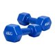 thumbnail image 1 of Mancuernas PWRFitness 4 Kg Neopreno Azul Set 2 Unidades Para Entrenamiento, 1 of 3