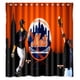 thumbnail image 1 of Cortina de ducha de los New York Mets, juego de cortinas de baño con ganchos, tamaño 66 x 72 pulgadas, 1 of 3