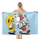 thumbnail image 1 of Cuphead Toalla de playa de secado rápido con diseño temático, regalo para mujeres y niñas, ideal para cumpleaños, fans, amantes de la música, uso en la playa o al aire libre, 78 × 160 cm, 1 of 6