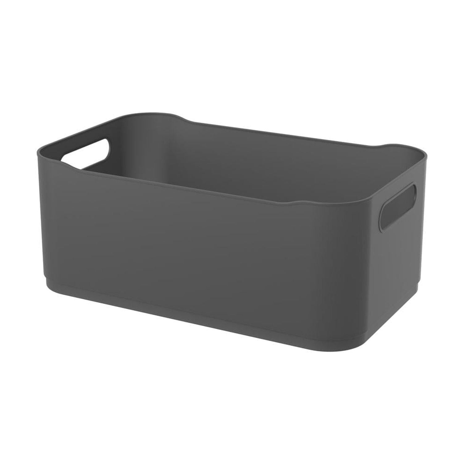 Coza - Caja Organizadora Fit Grande 5,6 L Gris Grafito Gris