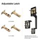 thumbnail image 4 of Handleset Brightify Black para puerta de entrada, negro mate, con palanca, 4 of 9