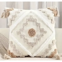 Homestore - Cojín Boho 45 Cm X 45 Cm Pixel Rombo