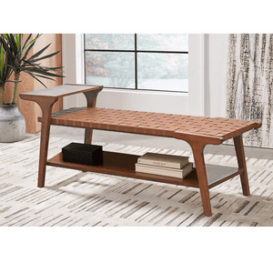 Muebles Santa Ana - Banqueta Leather Coffe