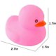 thumbnail image 5 of Juguetes de baño rosa Rubber Ducks umbresen para baby shower para niños, 5 of 7