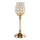 thumbnail image 5 of Candelero De Cristal Candelero Votivo Dorado Para Evento De Aniversario L, 5 of 5