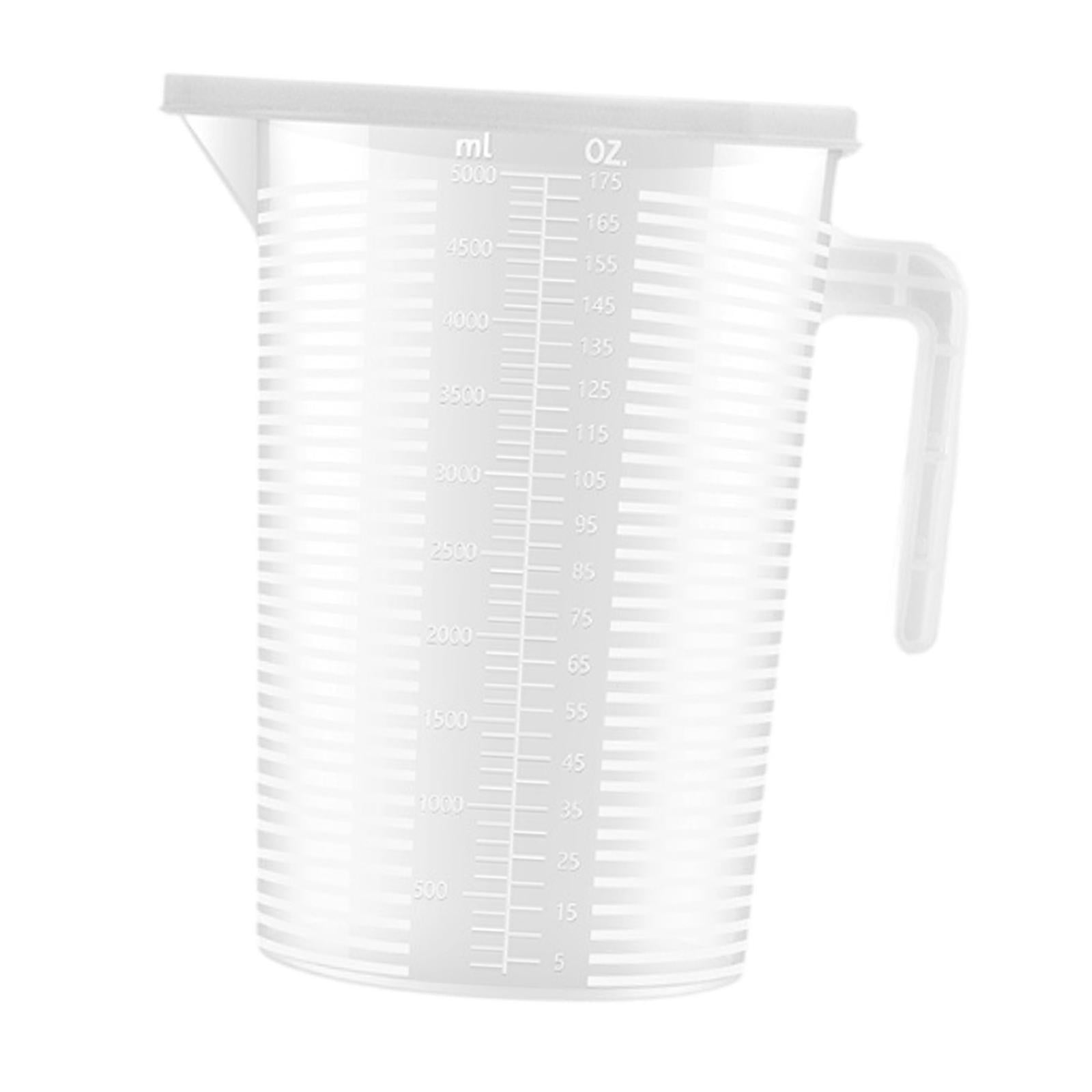 Bothyi - Taza Medidora, Jarra De Agua Resistente Para Jugo, Agua Fría Y Caliente, Tienda De Té, 5000ml