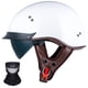 thumbnail image 1 of Parasol de media casco para moto, homologado por el DOT, modelo VCOROS, talla L, 1 of 8