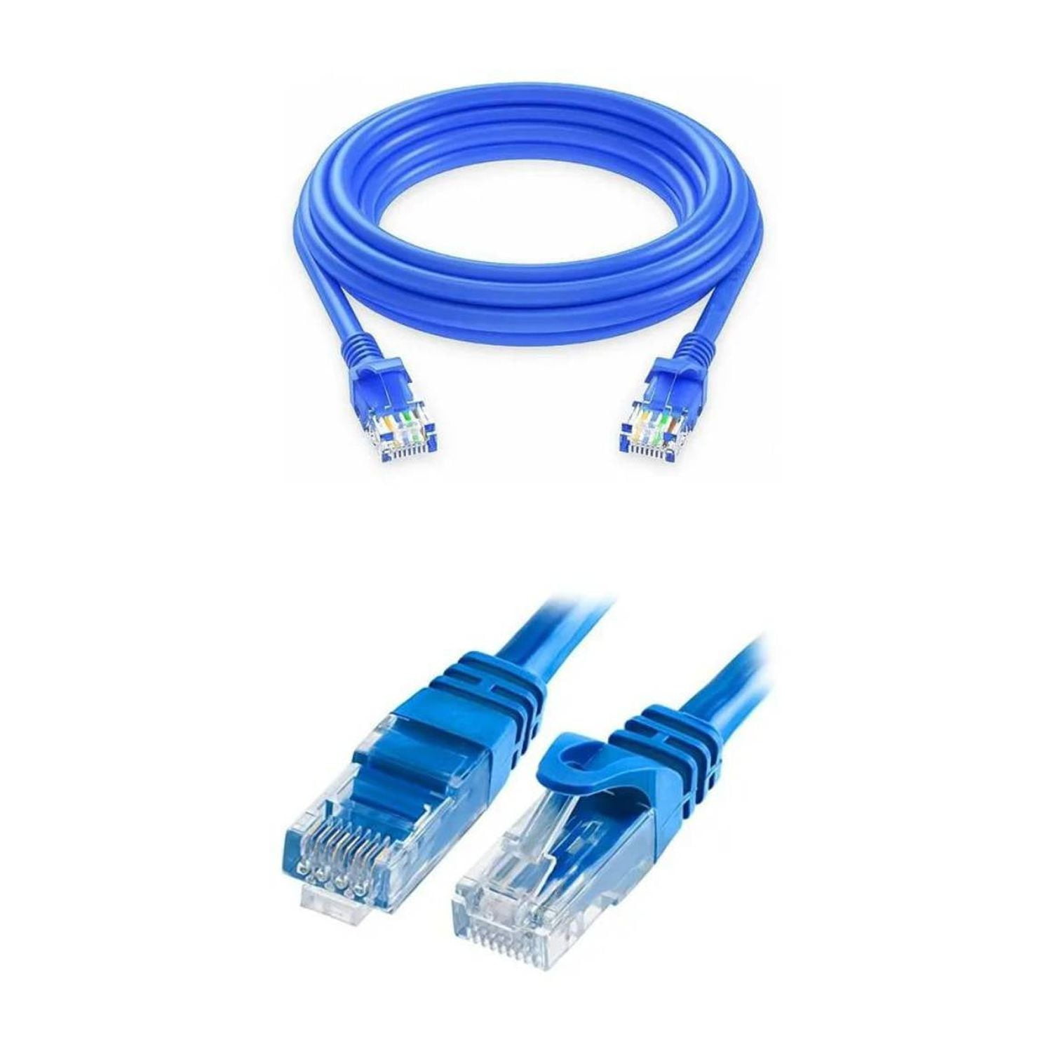 Genérico - Cable Red 20mtr Ethernet Lan Internet Cat5e Rj45