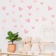 thumbnail image 5 of Pegatinas de Pared Yotdmk 80 piezas Corazones Rosa PVC, 5 of 5