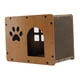 thumbnail image 1 of Casa De Cartón Para Gatos Cartón Corrugado Tama?o 55x29x28cm Para Pad Ejercicio, 1 of 5