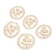 thumbnail image 1 of 5 piezas de encaje bordado parches apliques para ropa vestido decoración flor, 1 of 5