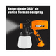 thumbnail image 4 of "Multipropósito Pistola De Pintura Belug  Eléctrica Doméstica 220v Naranja Claro ", 4 of 5