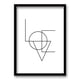 thumbnail image 1 of Cuadro Love 40x30cms, 1 of 1