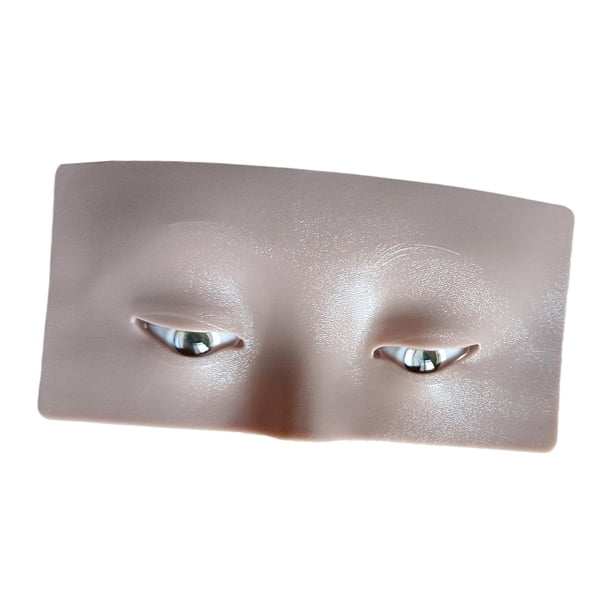 Práctica de Maquillaje de Ojos Accesorio Facial Salón Uso Doméstico 17x9cm Maquillaje de Ojos Tablero de Práctica Facial Reutilizable Fácil de Usar Pa Estilo C