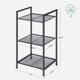 thumbnail image 5 of Estante de almacenamiento de metal ajustable Shelf SONGMICS de 3 niveles, 38 x 29 x 72 cm, 5 of 9