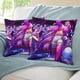 thumbnail image 3 of Jem y las Hologramas Fundas de almohada de terciopelo con tema, regalos de funda de almohada, decoración para el hogar, cojín de lanzar, regalo de cumpleaños para fans y parejas.66*66cm., 3 of 6