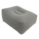 thumbnail image 3 of Almohadilla curva para reposapiés inflable, cojín cómodo para reposapiés, almohada suave para pies, plegable para oficina, viaje, ordenador, avión, Gris, 3 of 5