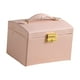 thumbnail image 5 of Caja De Almacenamiento De Joyas Multicapas Para Relojes Regalo De Novia Mujeres Niñas Rosa, 5 of 5