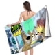 thumbnail image 4 of Johnny Test Toalla de playa de secado rápido con diseño temático, regalo para mujeres y niñas, ideal para cumpleaños, fans, amantes de la música, uso en la playa o al aire libre, 78 × 160 cm, 4 of 6