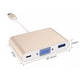 thumbnail image 4 of Hub Adaptador Usb Tipo C A Vga + Usb 3.0 + Usb-c Pc, 4 of 5