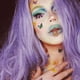 thumbnail image 2 of Waterproof Tattoo Stickers Cute Sweet And Spicy Girl Face Stickers Party Makeup Festival Dance Tattoo Stickers Halloween Makeup, 2 of 3