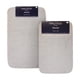 thumbnail image 1 of Pack 2 Alfombras de Baño ultra suave Nautica 40x60 + 50x80cm gris Claro, 1 of 7