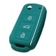 thumbnail image 1 of Protector De La Chaqueta De La Cubierta De La Llave Del Control Remoto Del Coche De Silicona Para Golf VW Sagitar Polo Verde Oscuro, 1 of 5