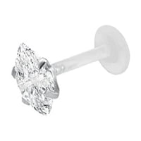 Elbauldejuma - Piercing Labret Monroe Cartílago Nariz Boca Oreja Figura Gema