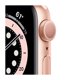 thumbnail image 4 of Reloj Apple Watch Series 6 40mm GPS Gold Aluminum Case Pink Sand Sport Band, 4 of 6