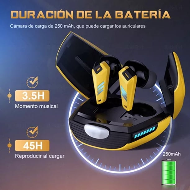 Yx07 Auriculares Bluetooth Inalámbricos Para Juegos Bluetooth