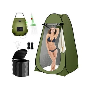 Babyluna - Set Esencial 3 En 1 Para Camping - Baño, Cambiador, Ducha Verde