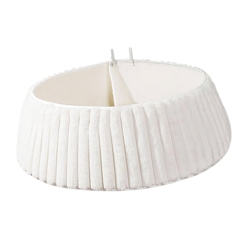 Magideal - Base De Soporte Para Collares De Árbol De Navidad, Color Blanco, Para Navidad, Árboles De Navidad, Falda De Árbol Para Fiestas De Invierno En Interior