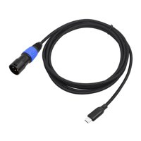 Magideal - Cable Usb C A Xlr Para Teléfono Portátil A Xlr Adaptador De Cable De Audio Convertidor De Cable Xlr Cable Usb Para Mezclador De 200Cm