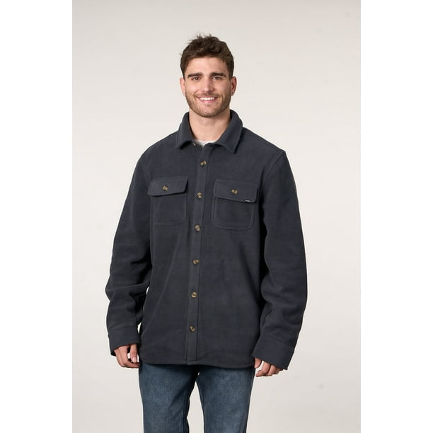 Camisa Campera De Polar Hombre City